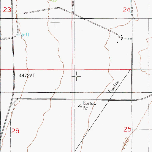 Topographic Map of Stone House Creek, NV