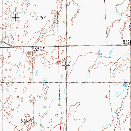 Topographic Map of Stephens Creek, NV