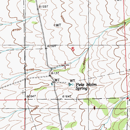 Topographic Map of Minola Administrative Site, NV
