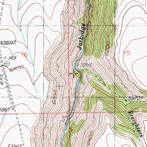 Topographic Map of Freighters Defeat, NV