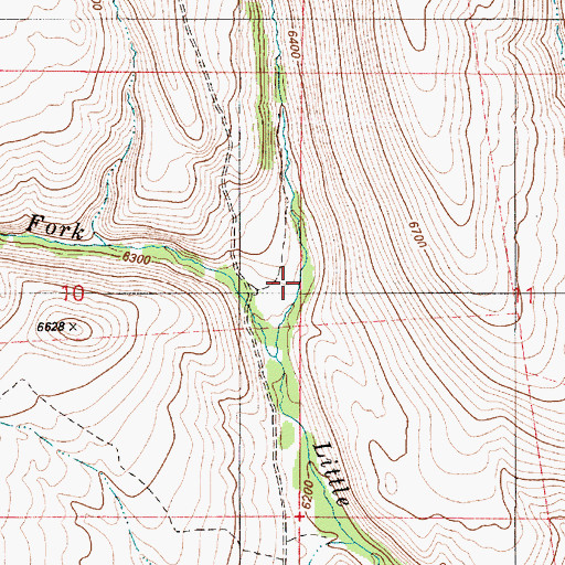 Topographic Map of Long Canyon, NV