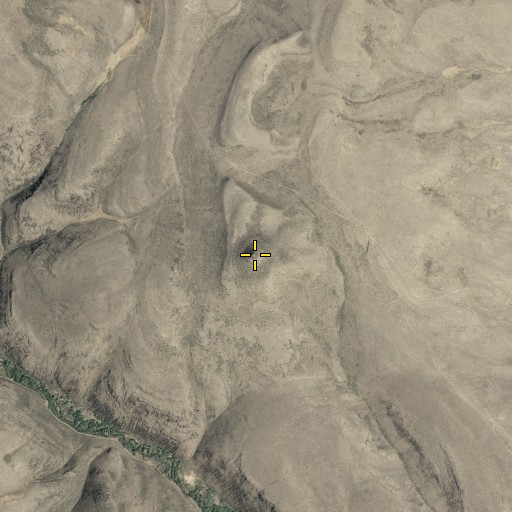 Aerial/Satellite Image of Squaw Tit Butte, NV