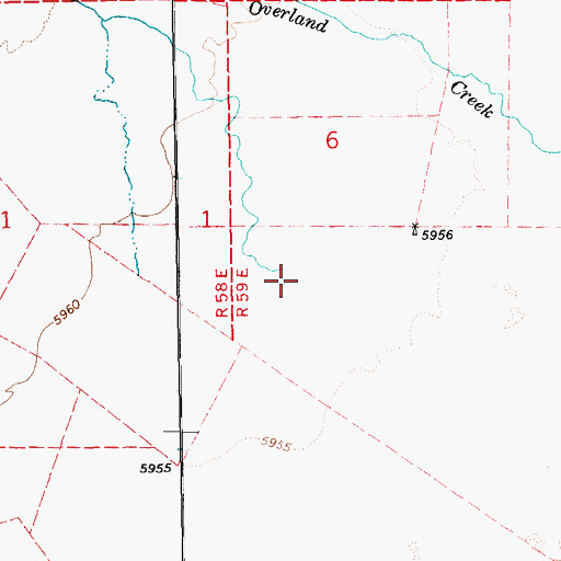 Topographic Map of Griswolds Creek, NV