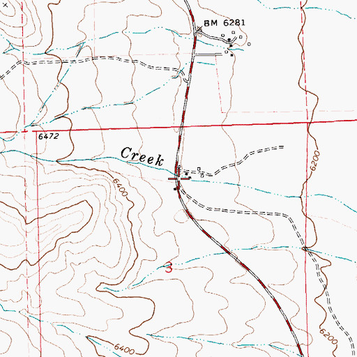 Topographic Map of Murphy Ranch, NV
