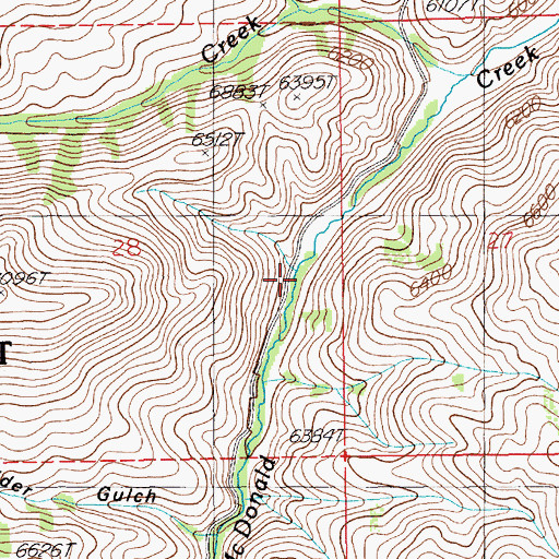 Topographic Map of Schoolhouse Draw, NV