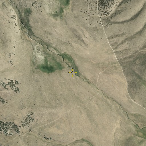 Aerial/Satellite Image of Cherry Spring, NV