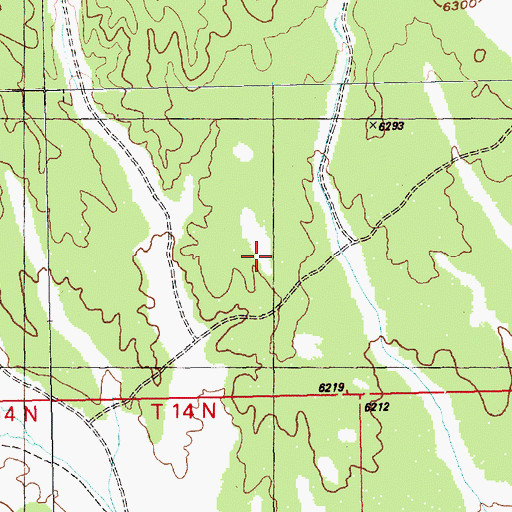Topographic Map of Giroux Wash Reservoir, NV