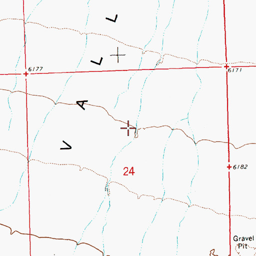 Topographic Map of Huesser Winter Well, NV