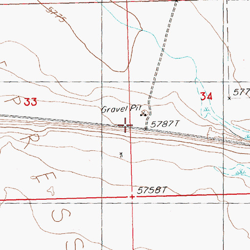Topographic Map of Cement Pipe Factory (historical), NV