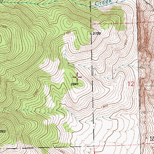 Topographic Map of Ely Ranger District, NV