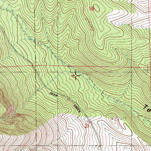 Topographic Map of Sidehill Spring, NV
