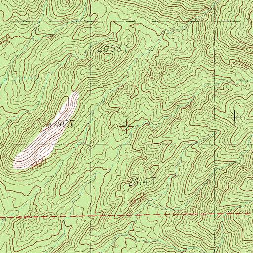 Topographic Map of Caybank Spring, NV