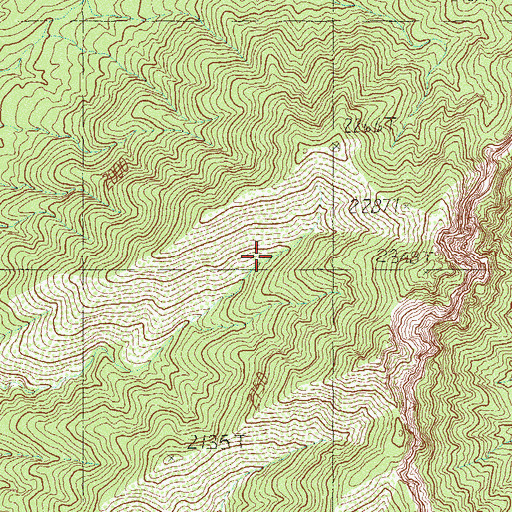Topographic Map of South Fork Spring, NV