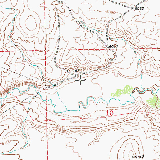 Topographic Map of Redding Cabin (historical), NV