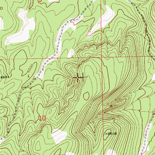 Topographic Map of White River Range, NV