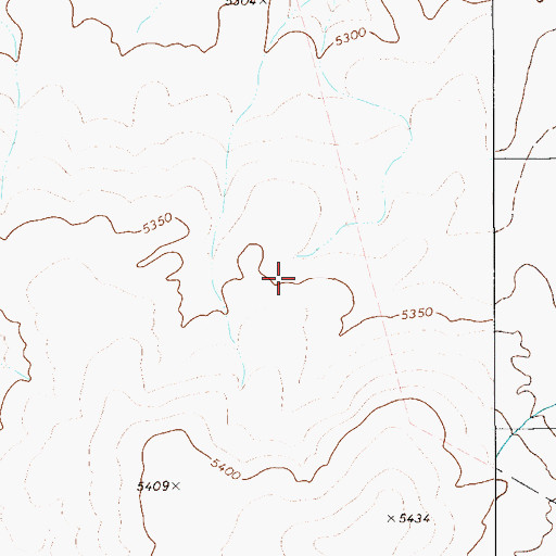 Topographic Map of Humboldt State Game Refuge, NV
