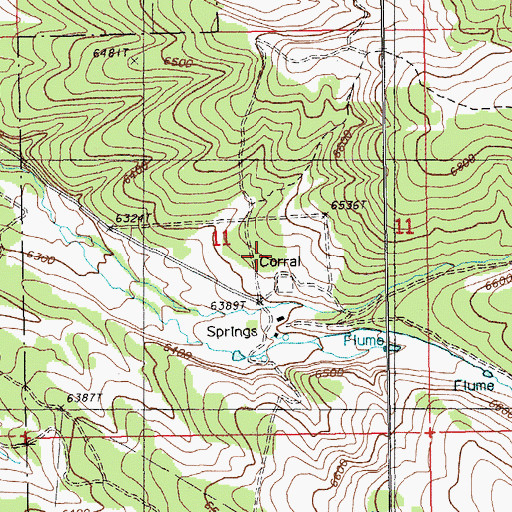 Topographic Map of Wright Ranch, NV
