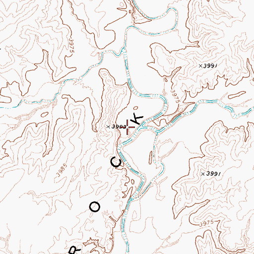 Topographic Map of Leonard Creek Slough, NV