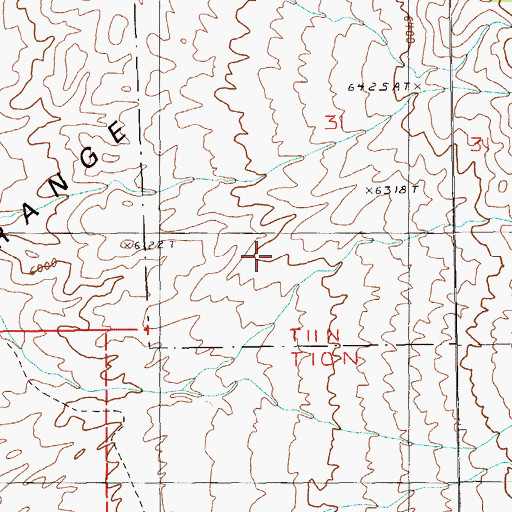 Topographic Map of White Pine Ranger District, NV
