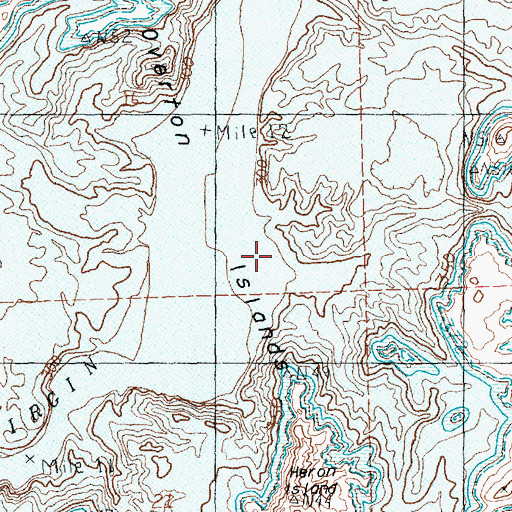 Topographic Map of Black Salt Mine (historical), NV