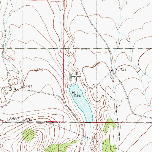 Topographic Map of Eldorado Canyon Dam, NV