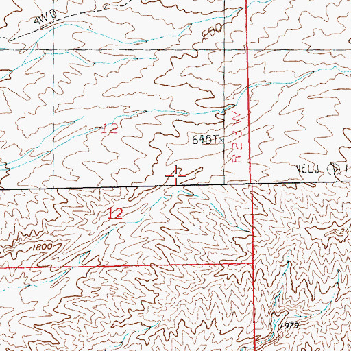 Topographic Map of Nevada Hot Spring, AZ
