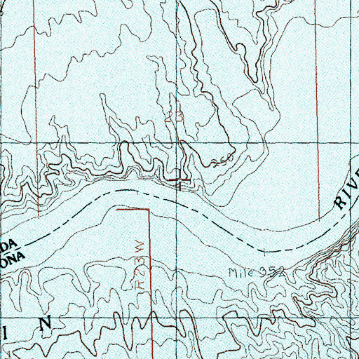Topographic Map of Fort Callville (historical), NV