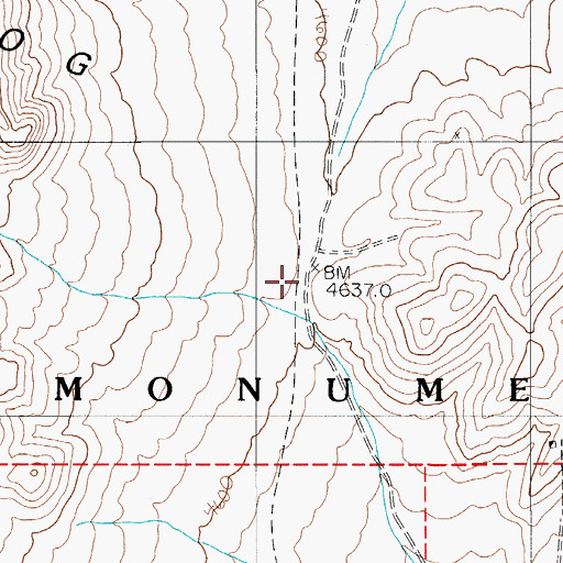 Topographic Map of Mud Spring (historical), NV