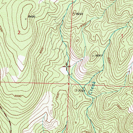 Topographic Map of Folsom Camp, NV