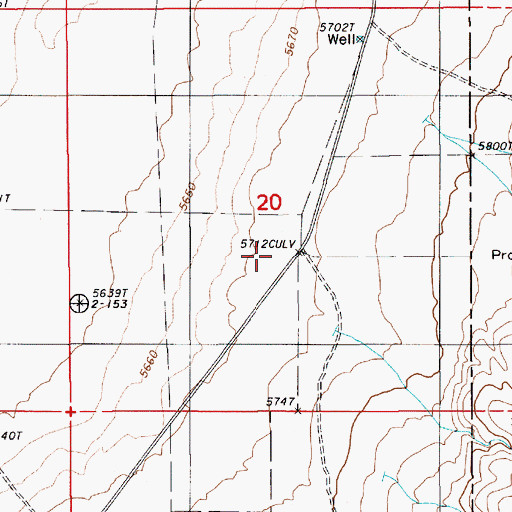 Topographic Map of Hiller Post Office, NV