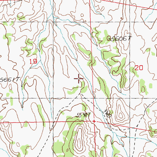 Topographic Map of Annaville Post Office (historical), NV