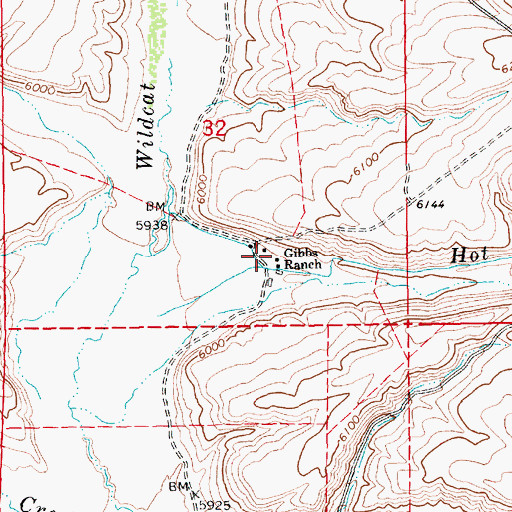 Topographic Map of Morton Post Office (historical), NV