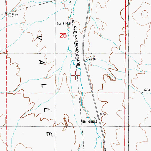 Topographic Map of White Post Office (historical), NV