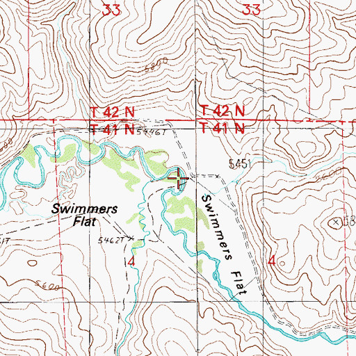 Topographic Map of Jackson Post Office (historical), NV