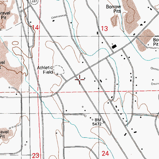 Topographic Map of Spring Creek Rural Branch Post Office (historical), NV