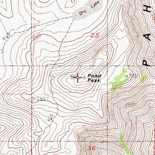 Topographic Map of KZSR-FM (Reno), NV