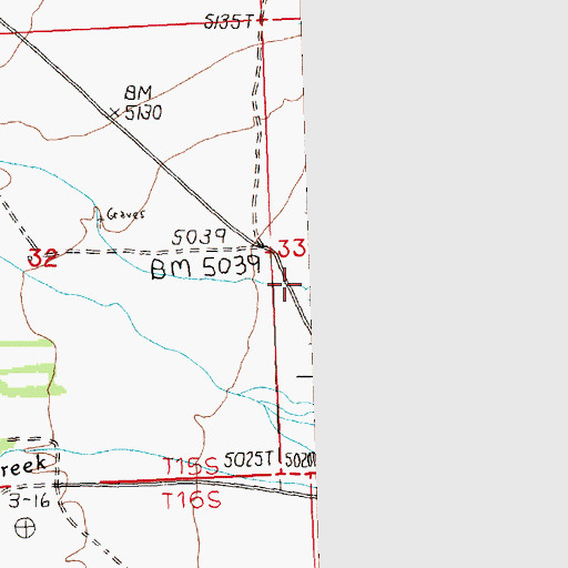 Topographic Map of Indian George Wash, UT