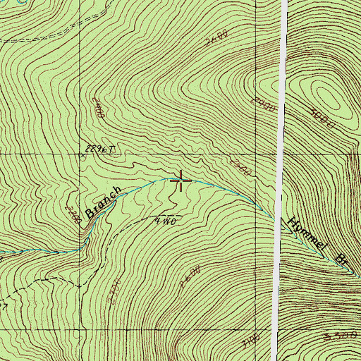 Topographic Map of Camp Number 5, NH