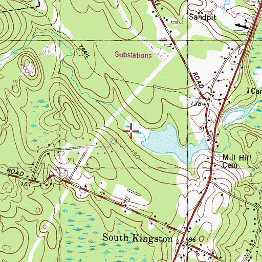 Topographic Map of Colby Brook, NH