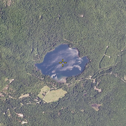 Aerial/Satellite Image of Conner Pond, NH