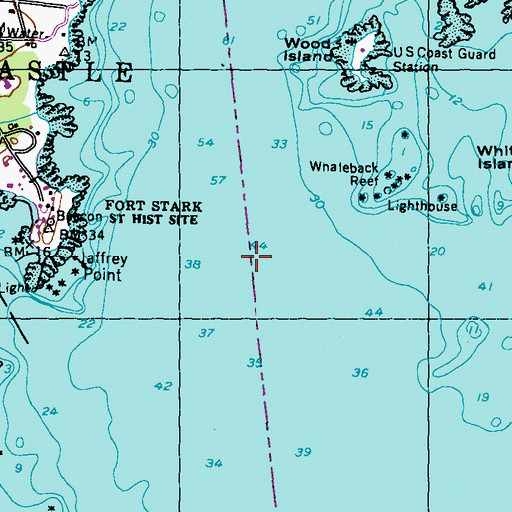 Topographic Map of Piscataqua River, NH