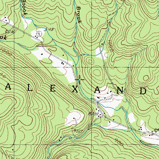 Topographic Map of Riverside School, NH