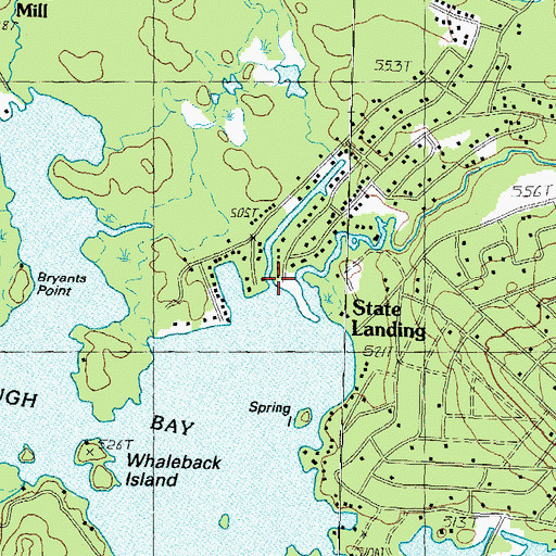 Topographic Map of Shannon Brook, NH