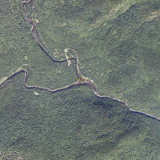 Aerial/Satellite Image of Swift Diamond River, NH