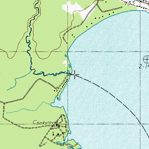 Topographic Map of West Branch, NH