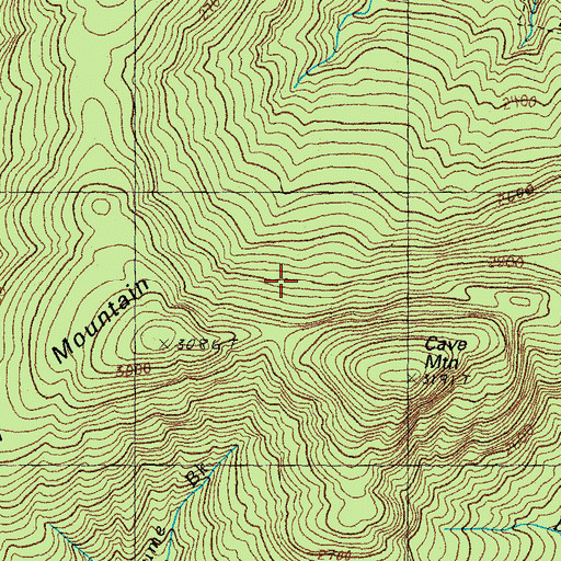 Topographic Map of Township of Dixville, NH