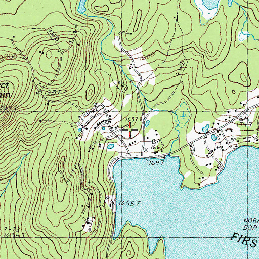 Topographic Map of Currier Camp (historical), NH