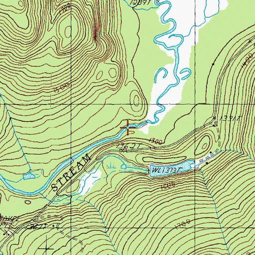 Topographic Map of Kim Day Dam (historical), NH