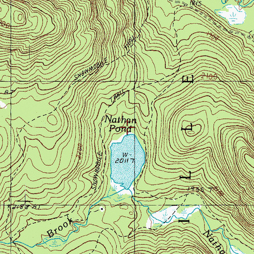 Topographic Map of Ramsay Camp (historical), NH