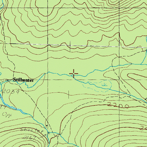 Topographic Map of Norcross Brook, NH